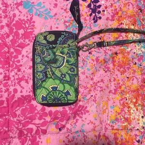 Vera Bradley wrist wallet